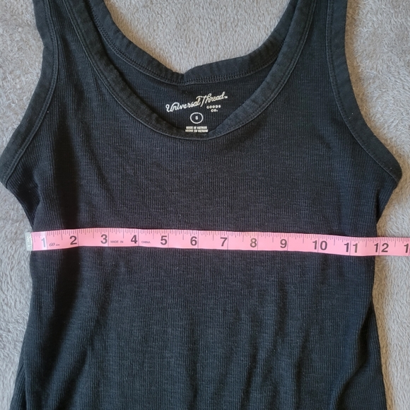 vintage universal thread black tank top - Picture 5 of 5